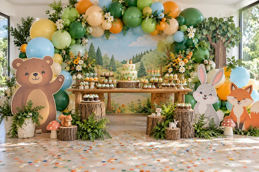 Cartoon Theme Decoration in Hyderabad by Balloon Vista