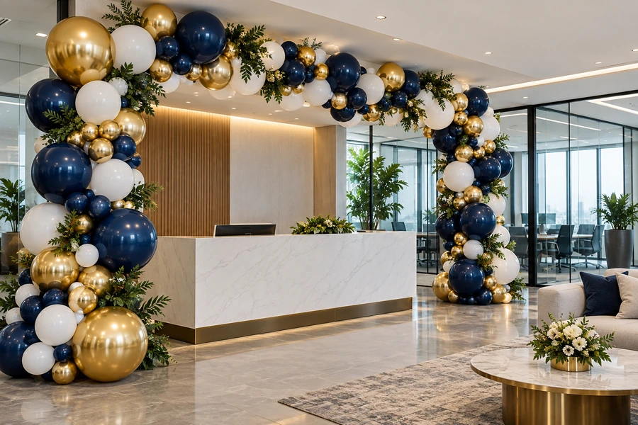 Office Decoration in Hyderabad by Balloon Vista